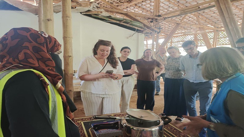 ঢাকাস্থ নরওয়ে দূতাবাসের প্রতিনিধি দলের রোহিঙ্গা ক্যাম্পে গুরুত্বপূর্ন সফর সেবা ও উন্নয়নের অগ্রযাত্রা পর্যালোচনা