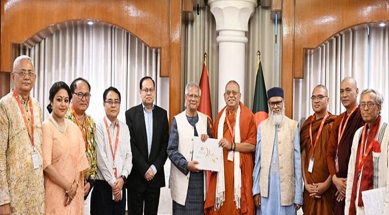 বুদ্ধ পূর্ণিমা উপলক্ষে বৌদ্ধ ধর্মাবলম্বীদের প্রধান উপদেষ্টার শুভেচ্ছা 